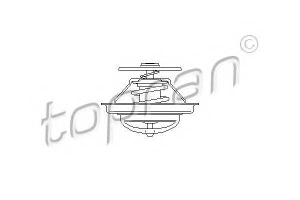 TOPRAN 400776 Термостат, охолоджуюча рідина