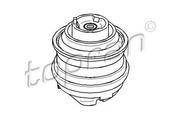 TOPRAN 400030 Підвіска, двигун