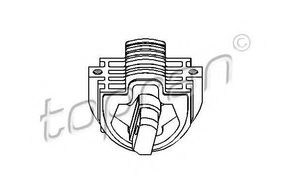 TOPRAN 400486 Підшипник, ступінчаста коробка передач