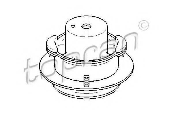 TOPRAN 400248 Опора стійки амортизатора