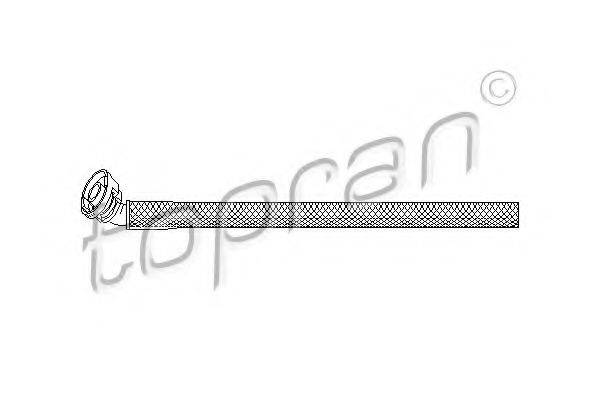 TOPRAN 501415 Шланг, повітровідведення кришки головки циліндра