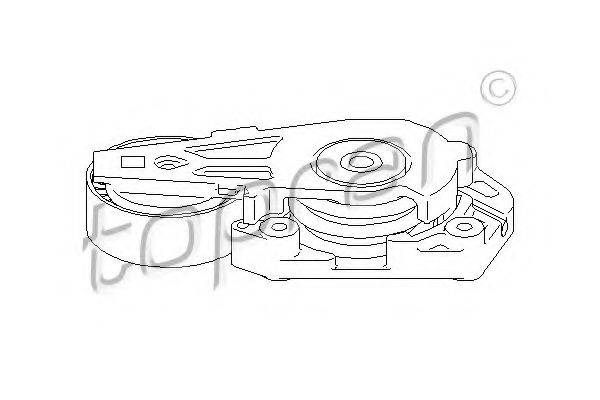 TOPRAN 501453 Натягувач ременя, клинового зубча