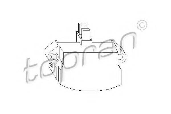 TOPRAN 501452 Регулятор генератора