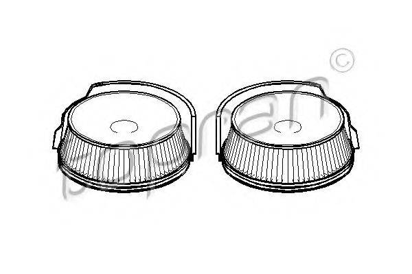 TOPRAN 501186 Фільтр, повітря у внутрішньому просторі
