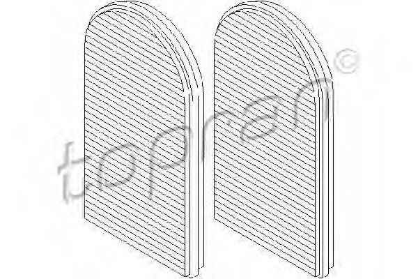 TOPRAN 500673 Фільтр, повітря у внутрішньому просторі