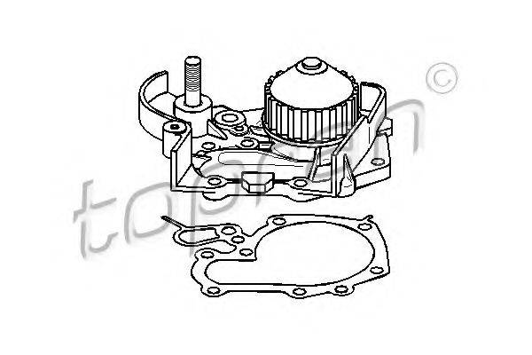 TOPRAN 700142 Водяний насос