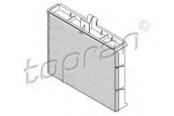 TOPRAN 700264 Фільтр, повітря у внутрішньому просторі