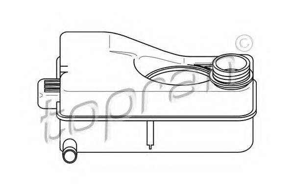 TOPRAN 700338 Компенсаційний бак, охолоджуюча рідина
