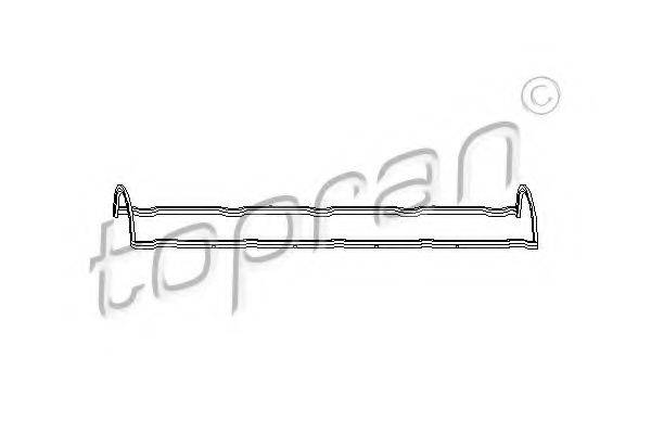 TOPRAN 720107 Прокладка, кришка головки циліндра