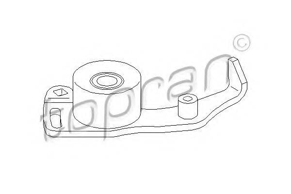 TOPRAN 720131 Натяжний ролик, ремінь ГРМ
