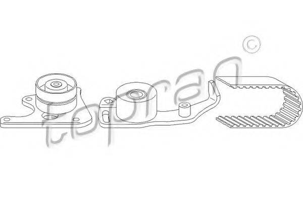 TOPRAN 720147 Комплект ременя ГРМ