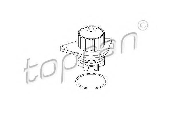 TOPRAN 720169 Водяний насос