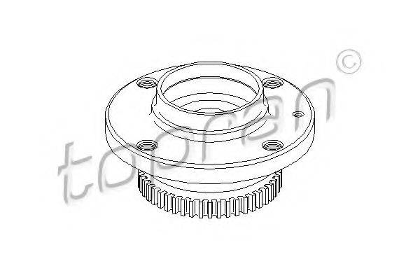 TOPRAN 722250 Маточина колеса