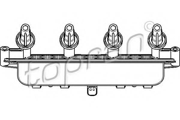 TOPRAN 701403 Комутатор, система запалювання