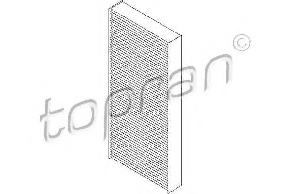 TOPRAN 720291 Фільтр, повітря у внутрішньому просторі