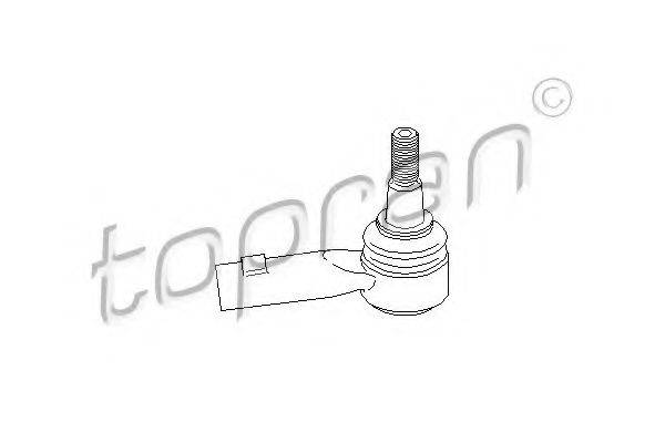 TOPRAN 111999 Наконечник поперечної кермової тяги