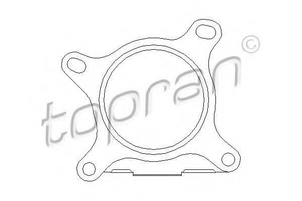 TOPRAN 112988 Прокладка, труба вихлопного газу