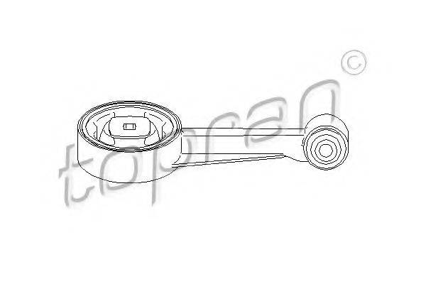 TOPRAN 113331 Підвіска, ступінчаста коробка передач