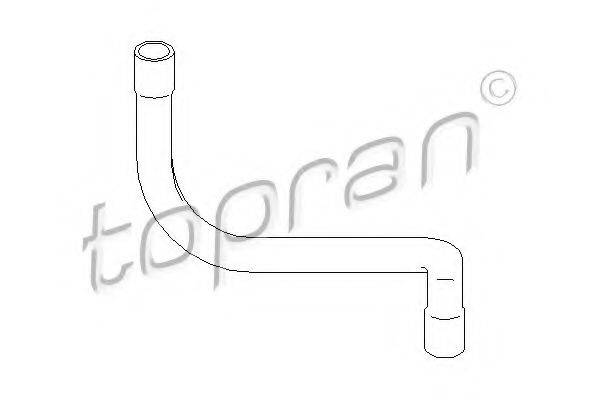 TOPRAN 112862 Шланг радіатора