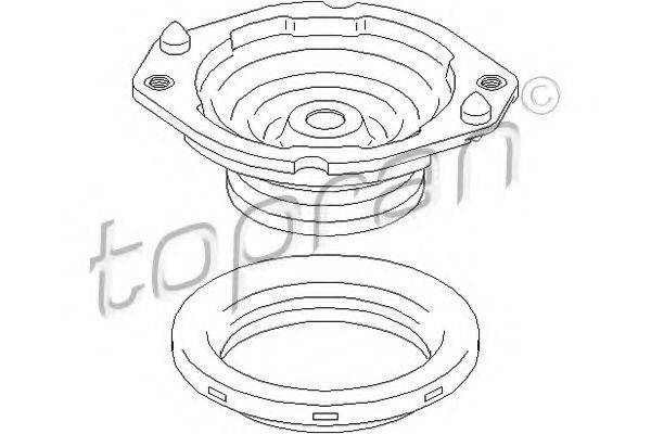 TOPRAN 700760 Опора стійки амортизатора