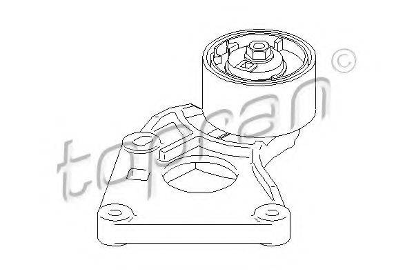 TOPRAN 722763 Натяжний ролик, ремінь ГРМ