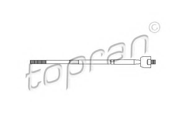 TOPRAN 407977 Осьовий шарнір, рульова тяга