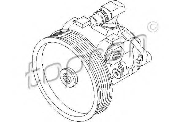 TOPRAN 407984 Гідравлічний насос, кермо