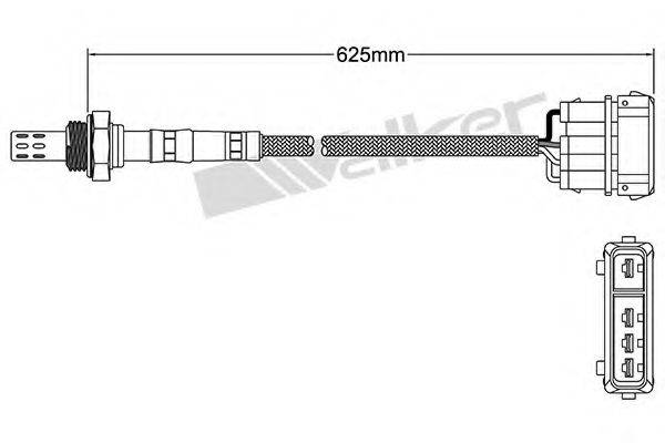 WALKER PRODUCTS 25024066 Лямбда-зонд