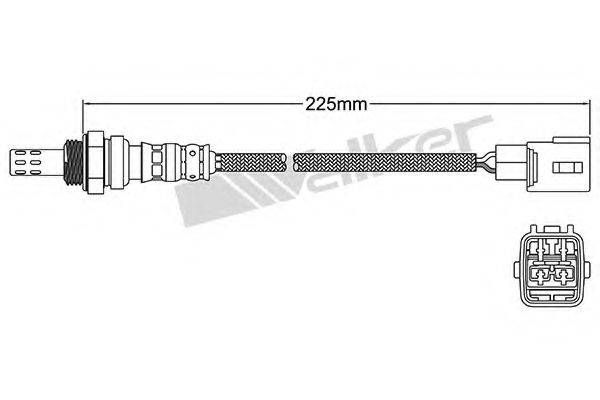 WALKER PRODUCTS 25024927 Лямбда-зонд