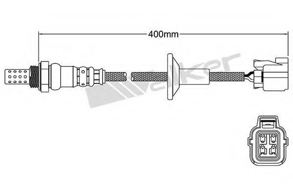 WALKER PRODUCTS 25024757 Лямбда-зонд