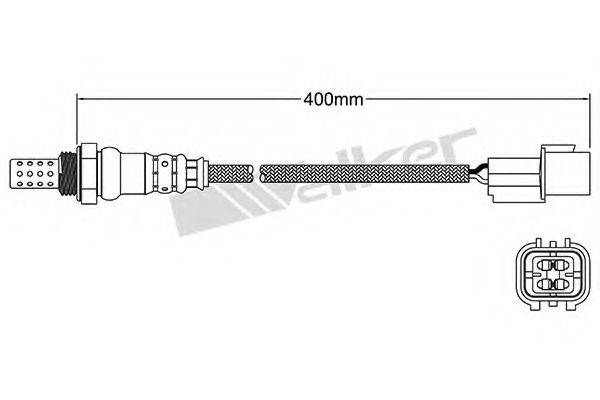 WALKER PRODUCTS 25024849 Лямбда-зонд