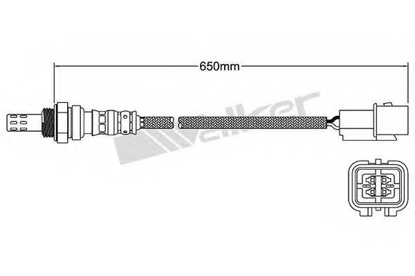 WALKER PRODUCTS 25024783 Лямбда-зонд