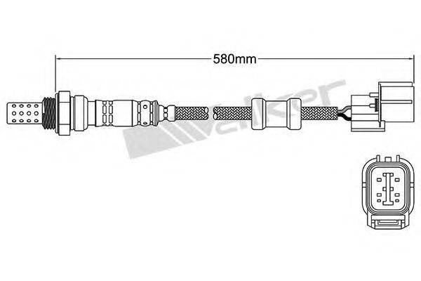 WALKER PRODUCTS 25024093 Лямбда-зонд