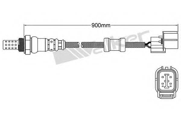 WALKER PRODUCTS 25024441 Лямбда-зонд