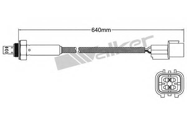 WALKER PRODUCTS 25024518 Лямбда-зонд