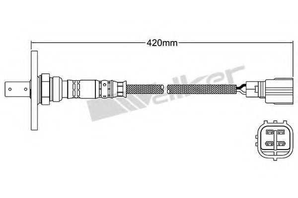 WALKER PRODUCTS 25054052 Лямбда-зонд