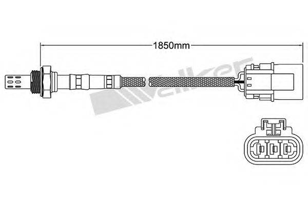 WALKER PRODUCTS 25023093 Лямбда-зонд