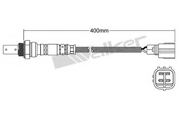 WALKER PRODUCTS 25054073 Лямбда-зонд