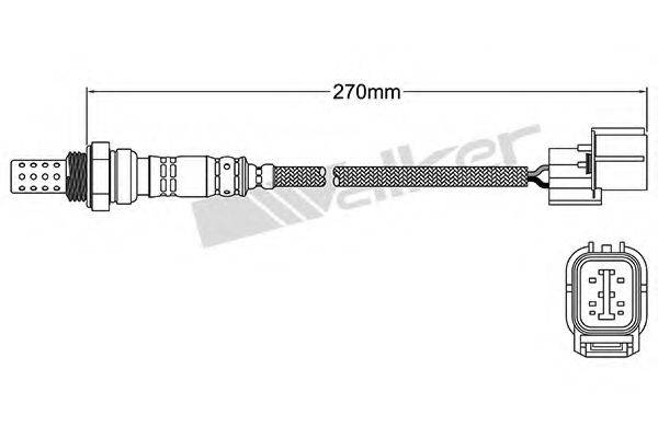 WALKER PRODUCTS 25024578 Лямбда-зонд