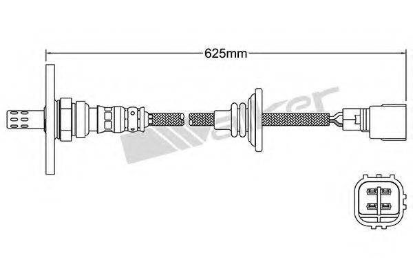 WALKER PRODUCTS 25024974 Лямбда-зонд