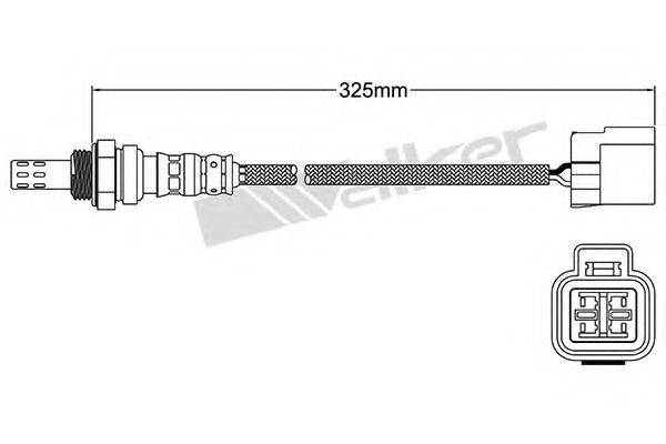 WALKER PRODUCTS 25024280 Лямбда-зонд