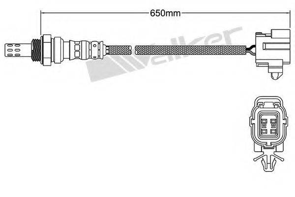 WALKER PRODUCTS 25024139 Лямбда-зонд