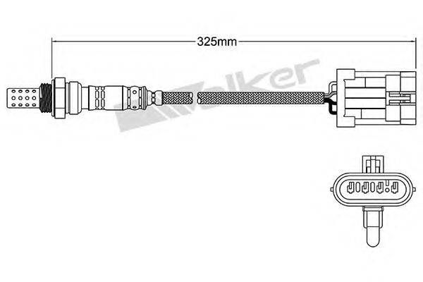 WALKER PRODUCTS 25024788 Лямбда-зонд