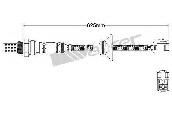 WALKER PRODUCTS 250241021 Лямбда-зонд