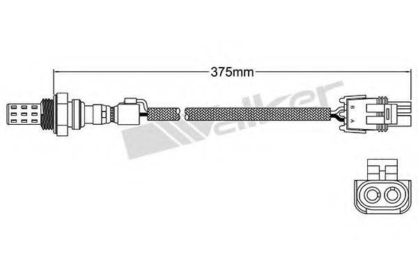 WALKER PRODUCTS 25022063 Лямбда-зонд