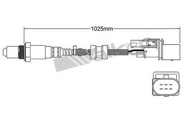 WALKER PRODUCTS 25025080 Лямбда-зонд