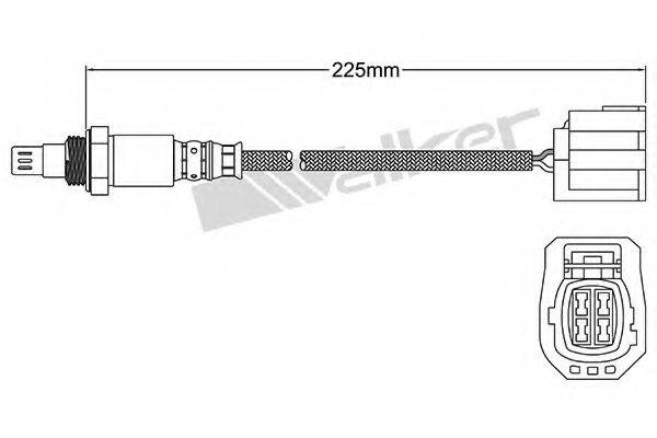 WALKER PRODUCTS 25054080 Лямбда-зонд