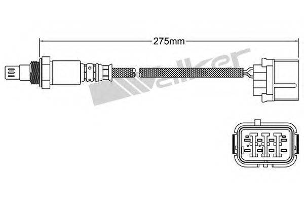 WALKER PRODUCTS 25054092 Лямбда-зонд