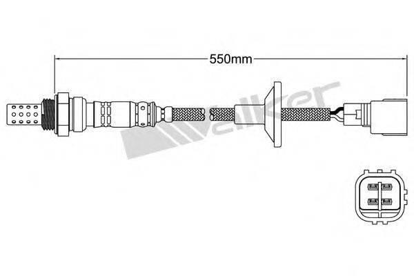 WALKER PRODUCTS 25024327 Лямбда-зонд