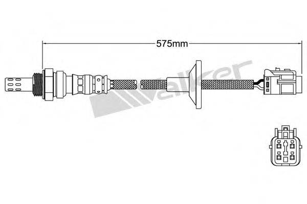 WALKER PRODUCTS 25024864 Лямбда-зонд